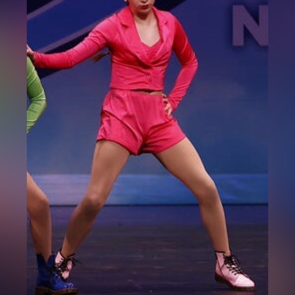 Pink Kelle dance costume